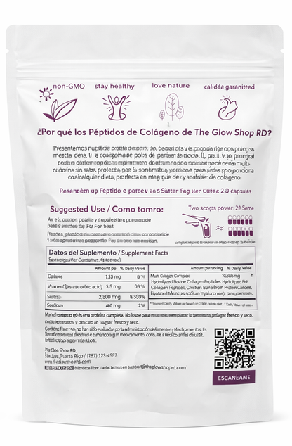 Péptidos de colágeno múltiple: piel más firme, cabello más fuerte, uñas más sanas ✨