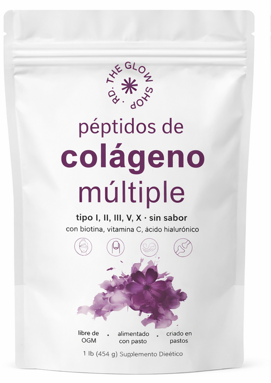 Péptidos de colágeno múltiple: piel más firme, cabello más fuerte, uñas más sanas ✨